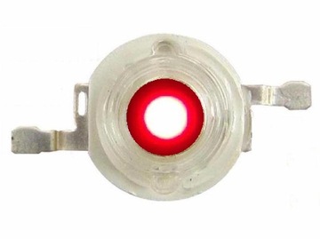 LED 3W DEEP RED 660 нм EPISTAR