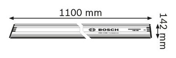 НАПРАВЛЯЮЩАЯ NA10 80см FSN 800 BOSCH для GKS GKT55