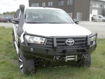 фото thumb №9, Бампер передній перед з bulbarem toyota hilux revo
