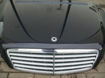 фото thumb №1, Mercedes c-klasa w203 капот решётка радиатора разные цвета