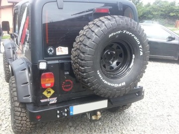 фото thumb №10, Бампер зад задній jeep wrangler tj кріплення колеса