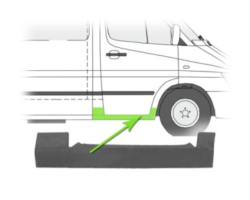 фото thumb №4, Sprinter 95-06r vw lt 96-06 порог ремкомплект порог