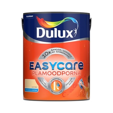 DULUX EASYCARE ЛАТЕКСНАЯ КРАСКА СТОЙКАЯ К ПЯТЯНЯМ Miracle Honey 5л