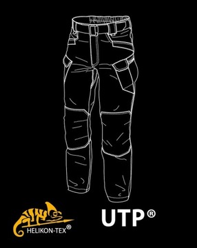 Helikon UTP Rip-Stop Khaki 4xl Long Tactical Militia Pants