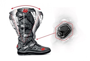 КРОССОВКИ SIDI CROSSFIRE 3 ЧЕРНЫЕ ENDURO CROSS 44