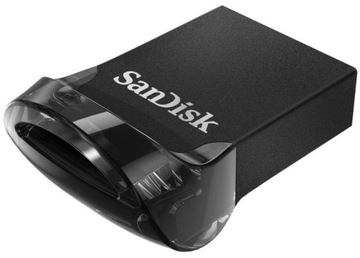 Флеш-накопитель Sandisk Ultra Fit 256 ГБ USB 3.1 Mini Nano, 400 Мбит/с, сверхбыстрый