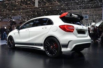 Наклейки Ремни безопасности Mercedes A W176 CLA W117 Black AMG