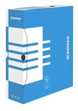 DONAU ARCHIVE BOX КАРТОН А4/100мм СИНИЙ