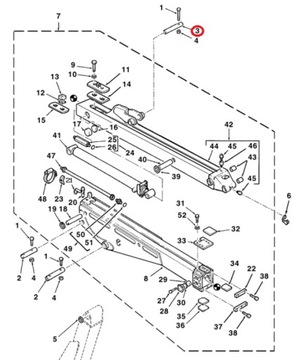 ШТИФТ ЗАДНЕГО КОВША TEREX 760 860 960 3522720M2