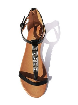#9847BL SANDAŁY NITY ROCK STUD HIT japonki SEXI 38