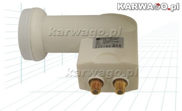 Konwerter OPTICUM TWIN (R), 1 satelita, 2 tunery