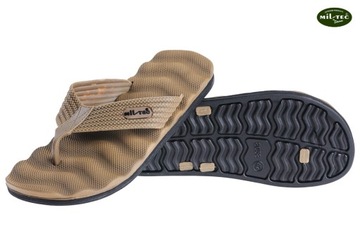 MIL -TEC Flip Flops Мужские туристические сандалии боя - Coyote 47