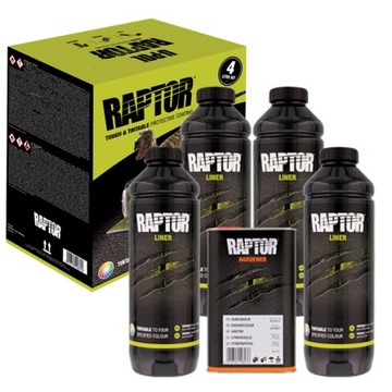 Защитное покрытие UPOL Raptor Color 4L Набор для ухода за покраской