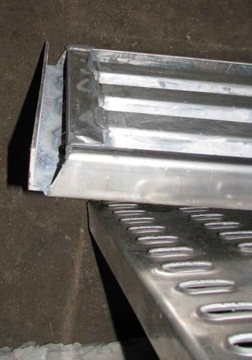RYNNA Blacha aluminiowa Lohr 750 Panel Najazd Trap