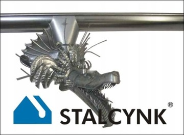 Hak czołowy rynny 125 mm nosek ocynk ogniowy