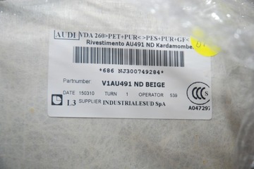 фото thumb №7, Audi a4 b9 sedan потолок 8w5867506b цвет rk6