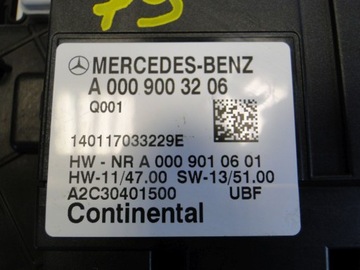 MERCEDES S 217 W217 МОДУЛЬ ТОПЛИВНОГО НАСОСА A0009003206