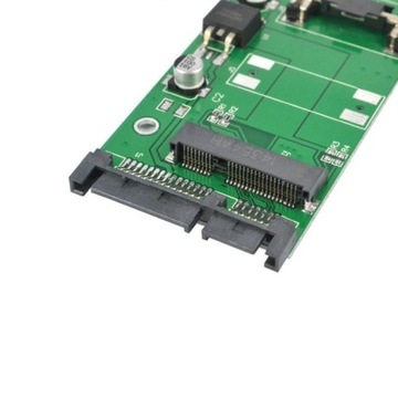 ADAPTER mSATA do SATA 22Pin mini PCIe 2.5 DYSK SSD