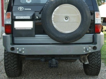 фото thumb №7, Бампер задня задній toyota land cruiser 95 сталевий