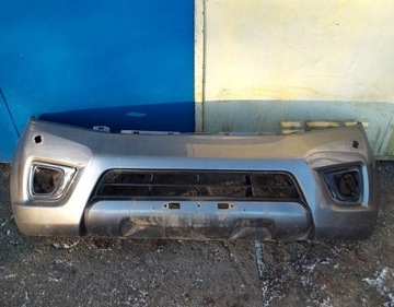 фото thumb №8, Nissan navara 14-18 бампер перед переднє омивачі