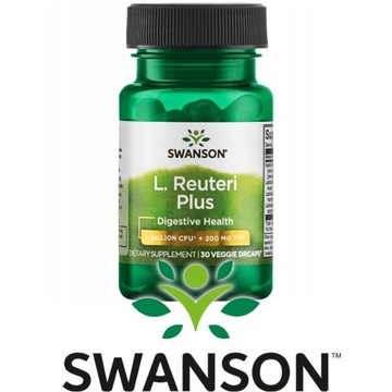 SWANSON Пробиотик L.REUTERI LACTOBACILLUS Кишечник