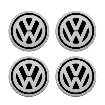 ЭМБЛЕМА ЛОГОТИП 3D Volkswagen 60 мм 4 шт.