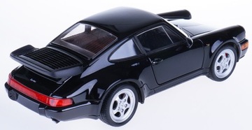 1974 PORSCHE 911 TURBO 3.0 МОДЕЛЬ WELLY 1:24 ЧЕРНЫЙ