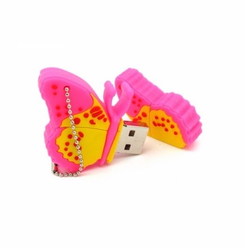 USB-НАКОПИТЕЛЬ 32 ГБ BUTTERFLY BUTTERFLY РОЗОВЫЙ ДОСТАВКА 24