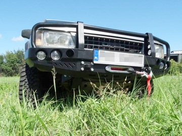 фото thumb №13, Nissan terrano 2 бампер перед переднє сталевий 4x4
