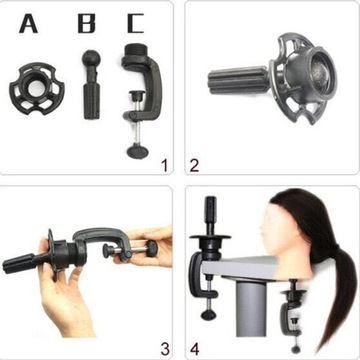 РУЧКА-ШТАТИВ для обучения парикмахерской головы