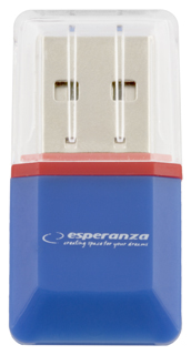 Кардридер ESPERANZA microSD SDHC USB2.0