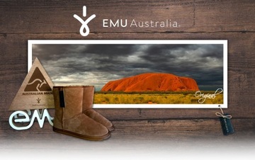 EMU AUSTRALIA Wallaby Lo Tenns Черный размер обуви. 33/34 -20%