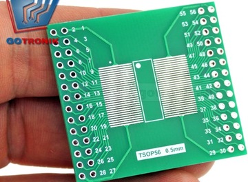 Печатная плата TSSOP56 0,5/0,65 мм - DIP__PCB-117