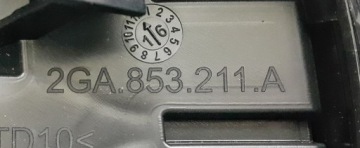 фото thumb №3, Заглушка бампер передняя vw t-roc 2ga853211a