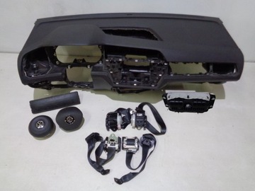 фото thumb №1, Volkswagen touran 5t vw панель приладів подушка безпеки ремені комплект