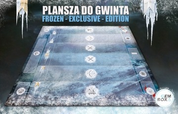 Plansza do gry Karcianej GWINT- FROZEN EXCLUSIVE