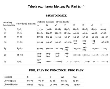 CLEO komplet miękki stanik+ figi 85B+XL czarny