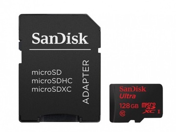 SanDisk Ultra microSDXC 128 ГБ Android 100 МБ/с UHSI