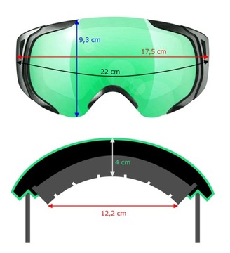 Очки ICE-Q Davos Goggles 3 линзы S1/S3 Противоскользящий футляр