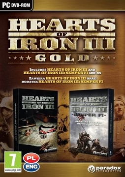 Hearts of Iron III 3 GOLD EDITION PL НОВИНКА