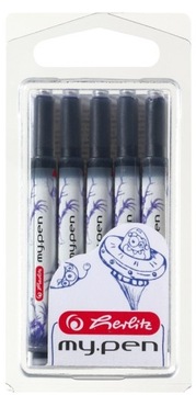 КАРТРИДЖИ ДЛЯ РУЧКИ MY.PEN HERLITZ 5 ШТ. СИНИЙ