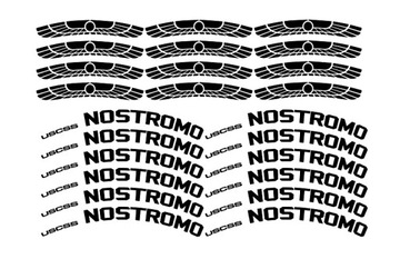 Набор наклеек NOSTROMO на диски НАКЛЕЙКИ