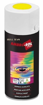 АКРИЛОВЫЙ ЛАК СПРЕЙ ЖЕЛТЫЙ БЛЕСК AMBROSOL 1233