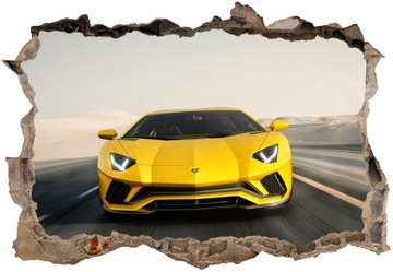 3D авто наклейки на стену Lamborghini 100x70