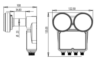 Inverto Monoblock Quad + ПОНИЖАЮЩИЙ преобразователь