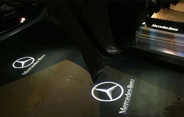 PROJEKTOR LED LOGO DRZWI MERCEDES W212 GLC GLS GLE