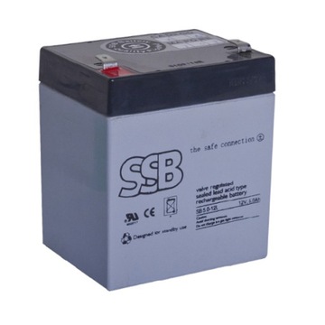 Аккумулятор SSB SB 5-12 - 12В 5Ач (APC RBC)