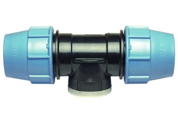 Тройник ПЭ с водяной резьбой GW 40x5/4
