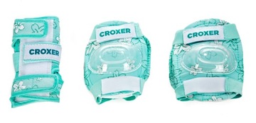 Мятный комплект CROXER Fiber Protectors M + Helmet M