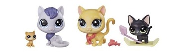 E1014 Команда Littlest Pet Shop Cat по сноуборду